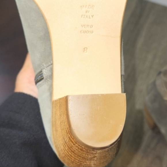 SKYLAR BLAKE. MADE IN ITALY  GENUINE LEATHER WOMENS ANKLE BOOTS SIZE 8 - Picture 12 of 14